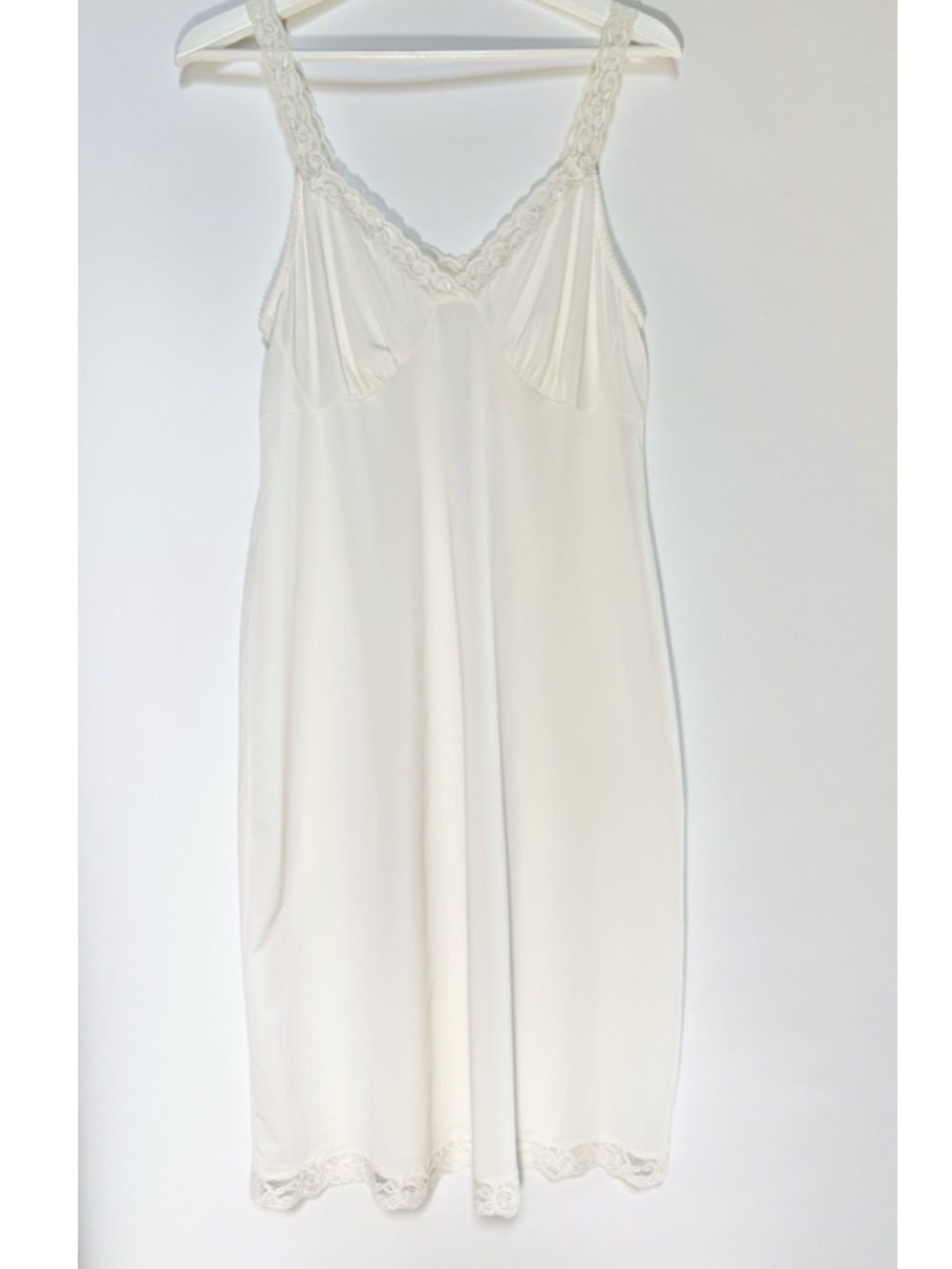 Vintage Lace Trim Slip Dress
